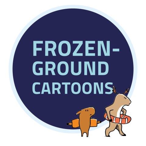 Frozen Ground Cartoons 